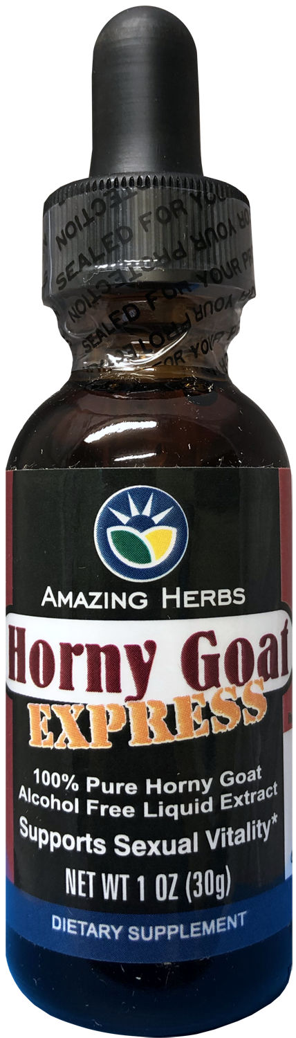 Amazing Herbs Horny Goat Weed Express Liquid Extract 30ml