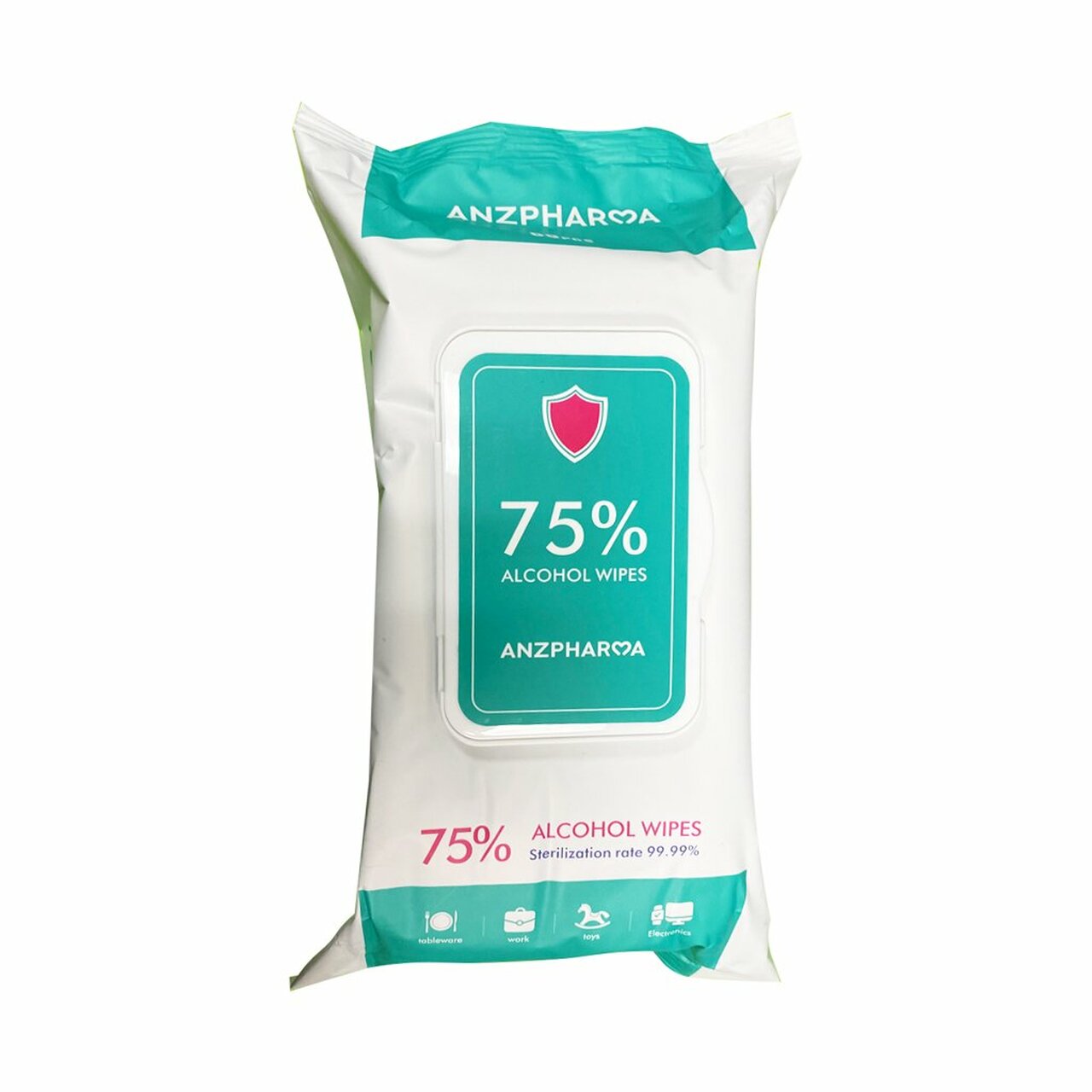 ANZ Pharma 75% Alcohol Wipes 60 Wipes