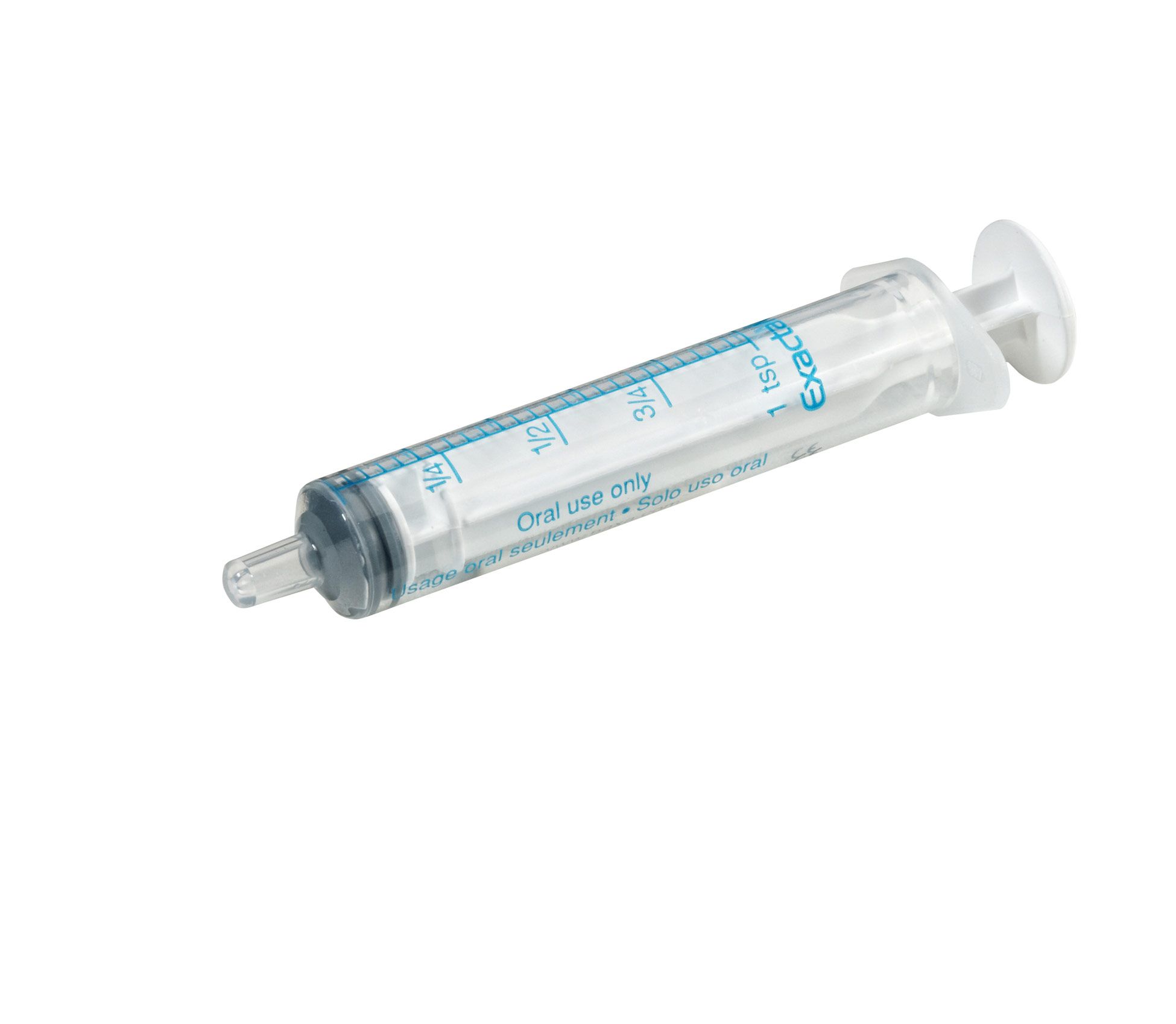 Exacta-Med Oral Disposable Syringe Clear 1ml Single