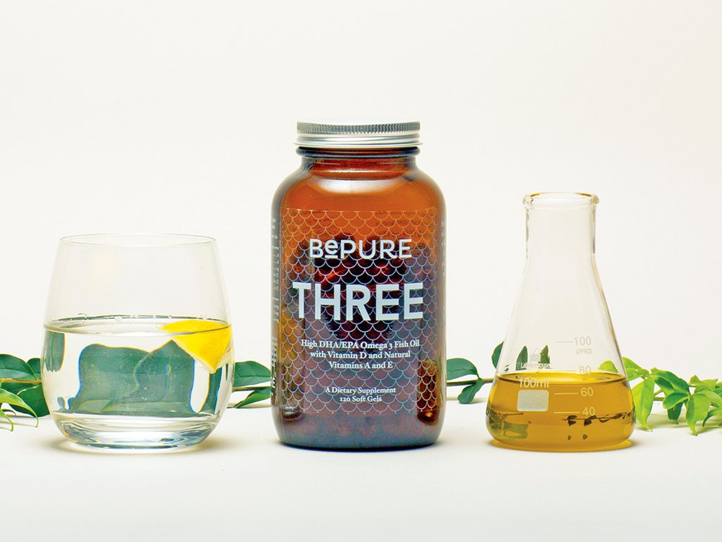 BePure Three Fish Oil 120 Capsules