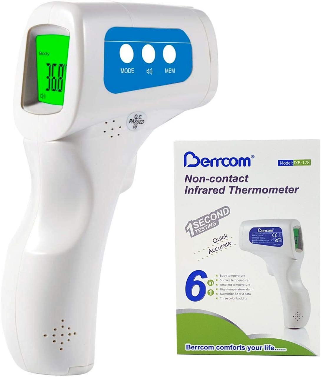 Berrcom Non-Contact Forehead Infrared Thermometer