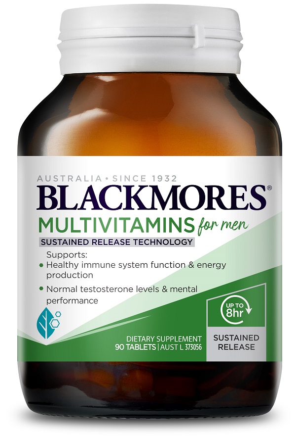 Blackmores Multivitamins for Men Sustained Release 90 Tablets