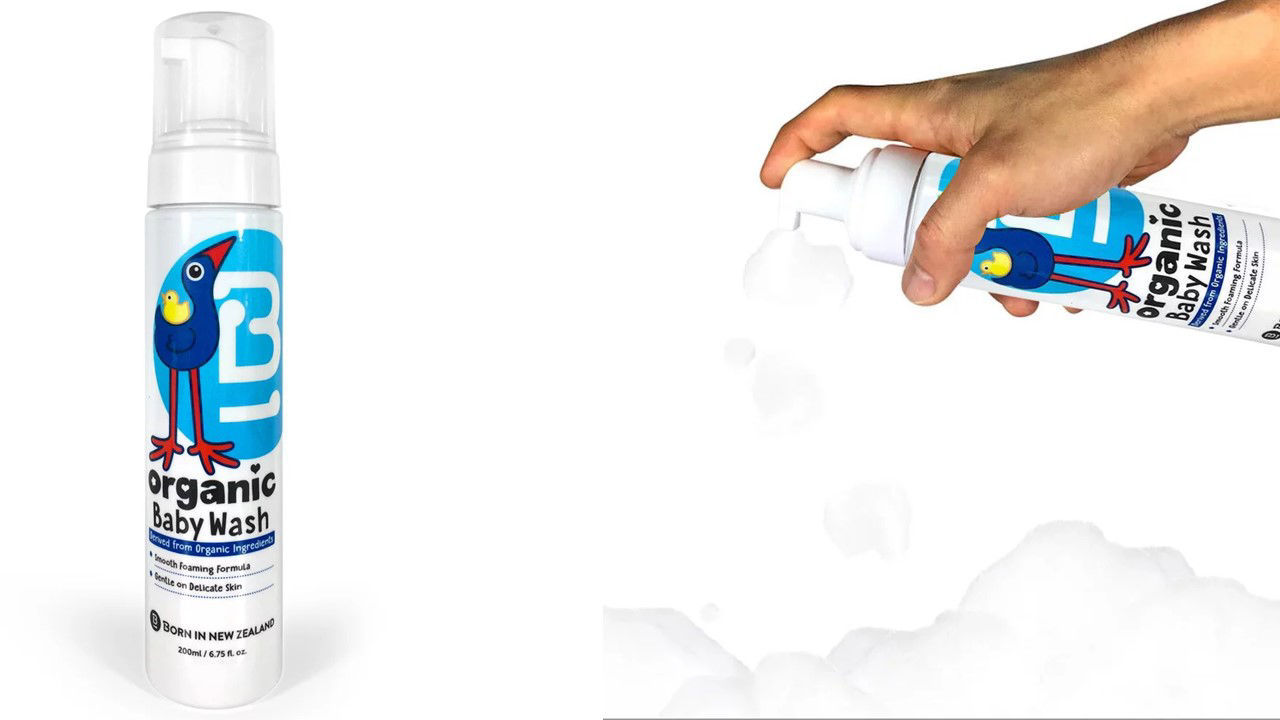 Baby Wash Organic Foaming Formula 200ml