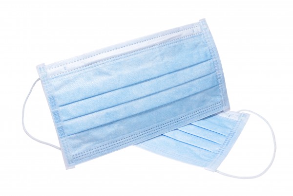 Breathe Free Disposable 3-ply Medical Surgical Face Mask Single