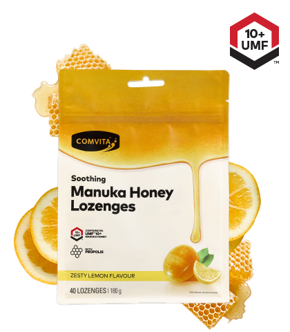 Comvita Manuka Honey Lozenges Lemon Flavour