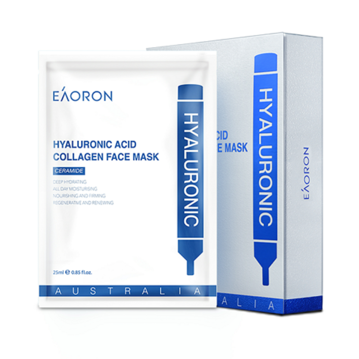 Eaoron Hyaluronic Acid Collagen Hydrating Face Mask 5 Pieces