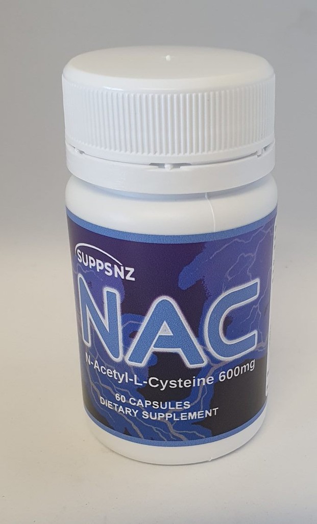 NAC N-Acetyl L-Cysteine 600mg 60 Capsules