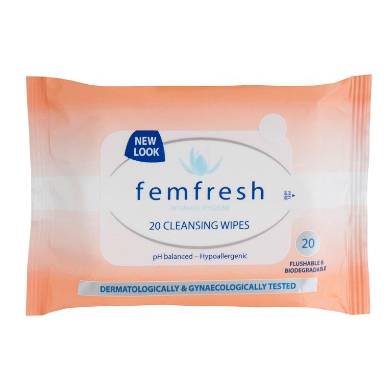Femfresh Feminine Cleansing Wipes 20s