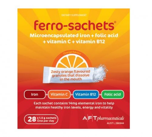 Ferro-Sachets Liposomal Iron 28x1.5g Sachets