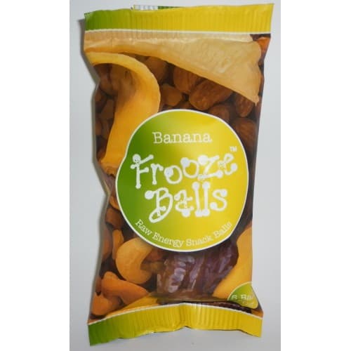 Frooze Balls Snack Bar 70g Banana Flavour