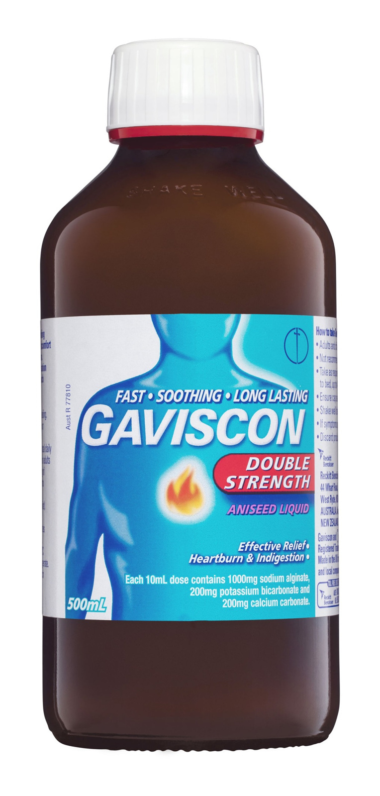 Gaviscon Double Strength Aniseed Liquid 500ml