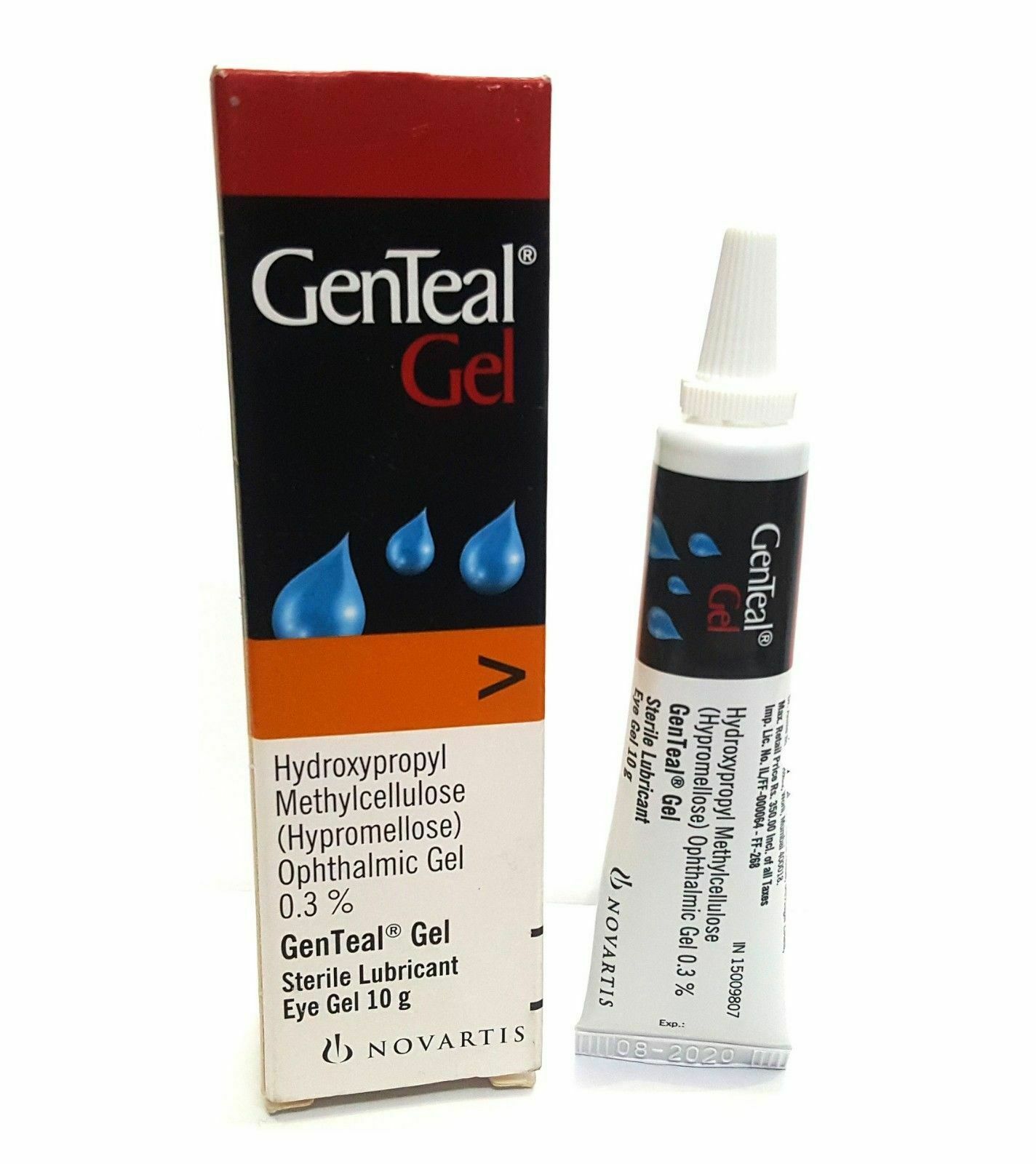 Genteal Lubricating Eye Gel 0.3% 10g