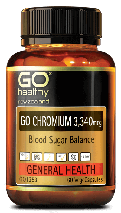GO Healthy GO Chromium 3340mcg 60 Capsules
