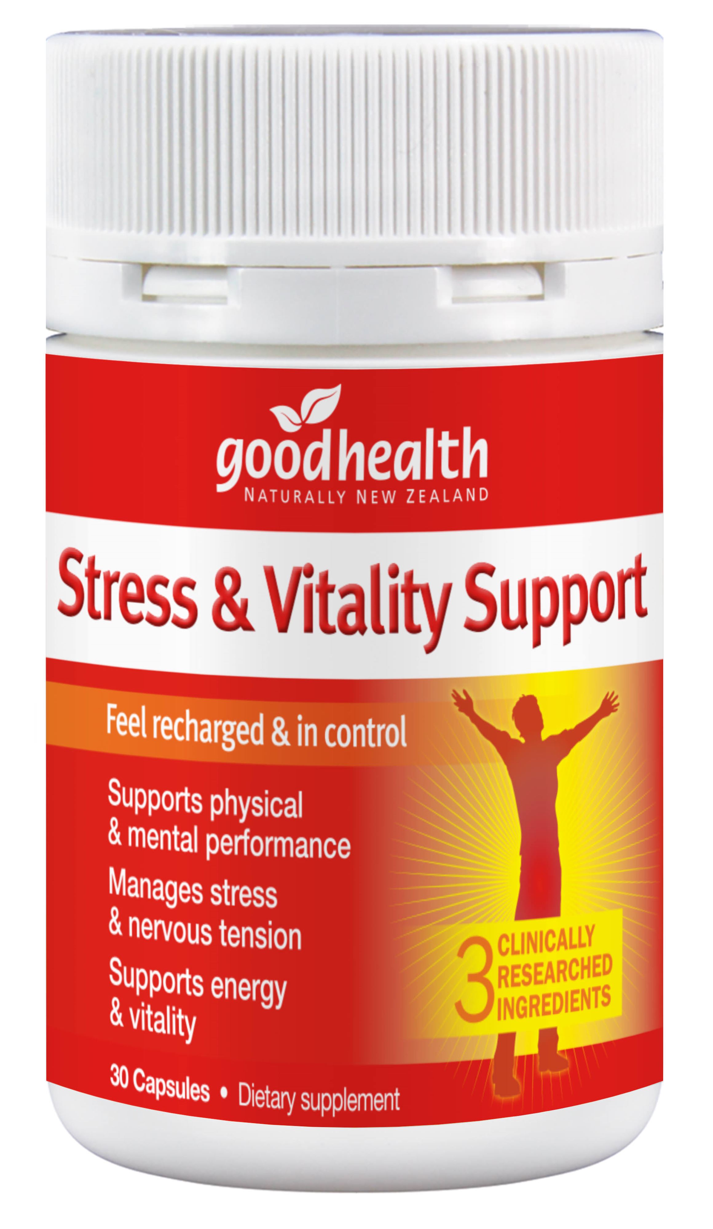 Good Health Energy & Vitality Support 30 Capsules