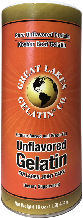 Great Lakes Gelatin Beef Hide Gelatin Collagen Powder 454g