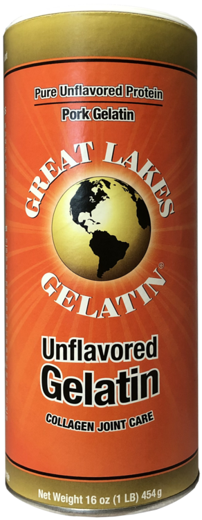 Great Lakes Gelatin Pork Hide Gelatin Collagen Powder 454g