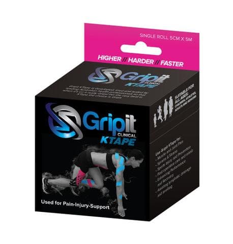 Gripit KTape 5m x 5cm Pink