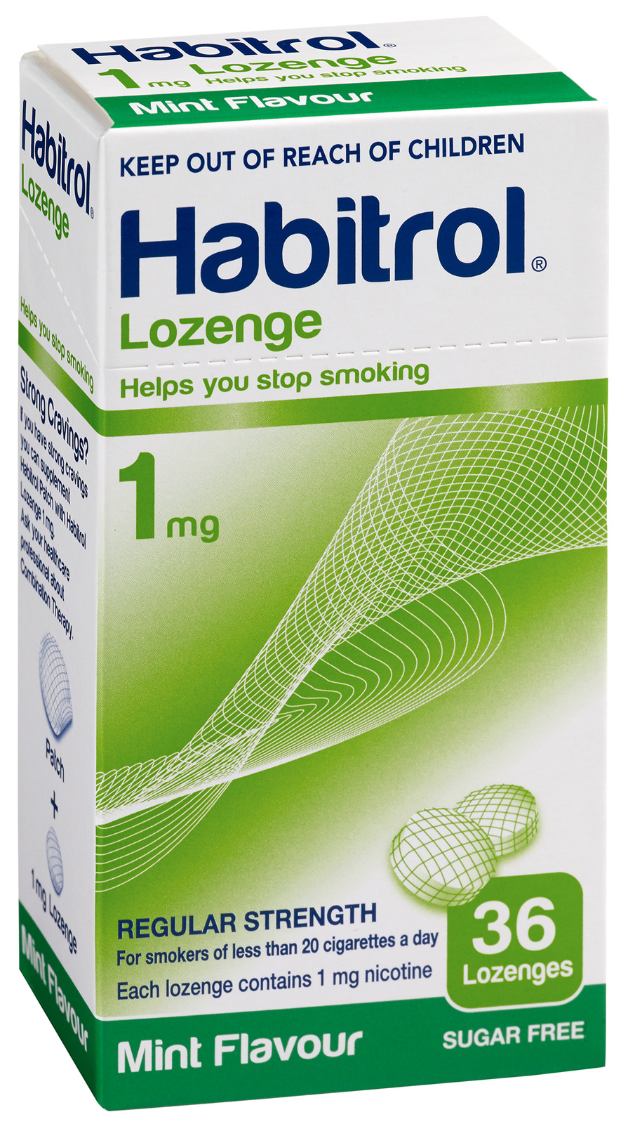 Habitrol Lozenges 1mg Mint Flavour 36s