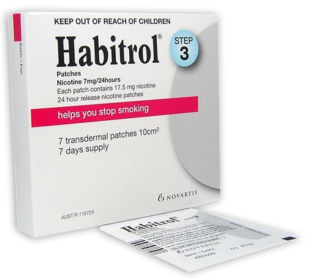 Habitrol Patches Step 3 Nicotine 7mg 7s