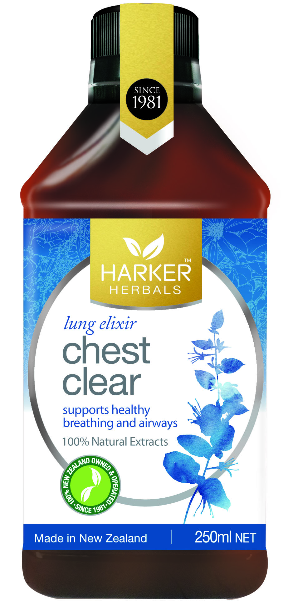 Harker Herbals Chest Clear Lung Elixir 250ml