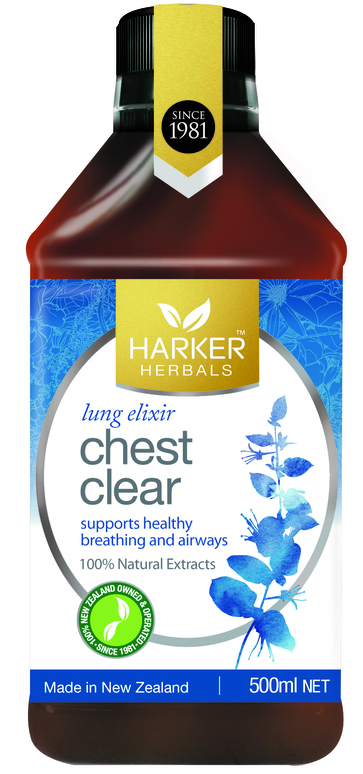 Harker Herbals Chest Clear Lung Elixir 500ml