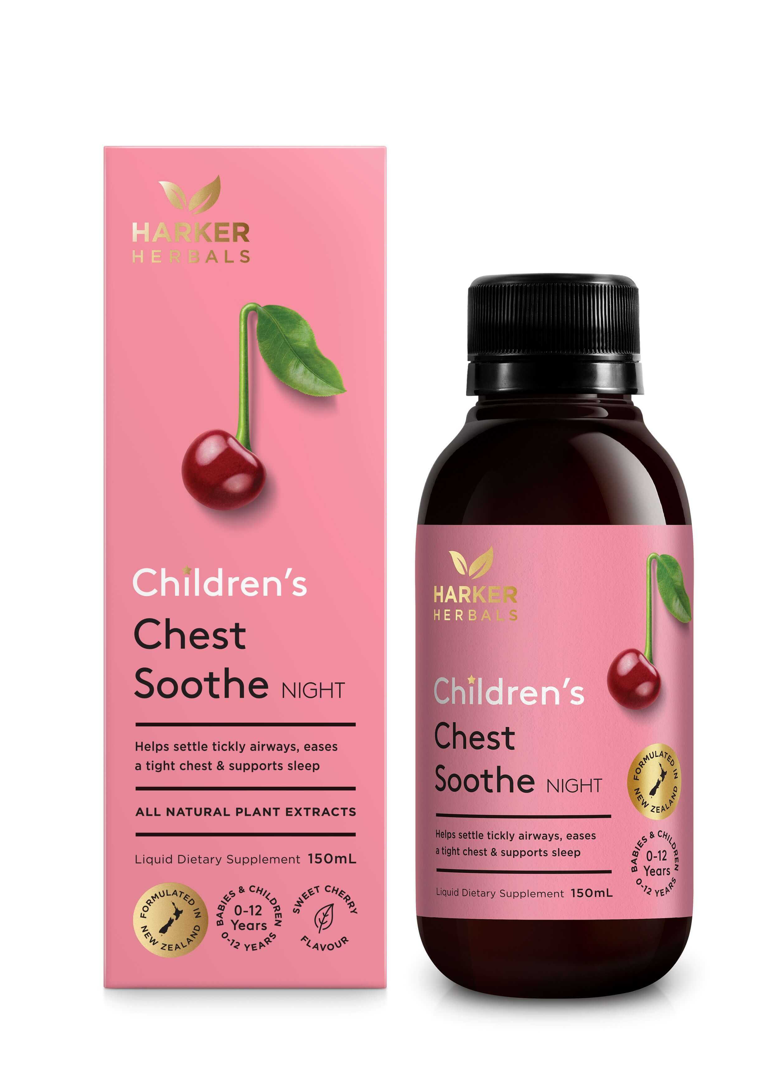 Harker Herbals Children's Chest Soothe Night 150ml