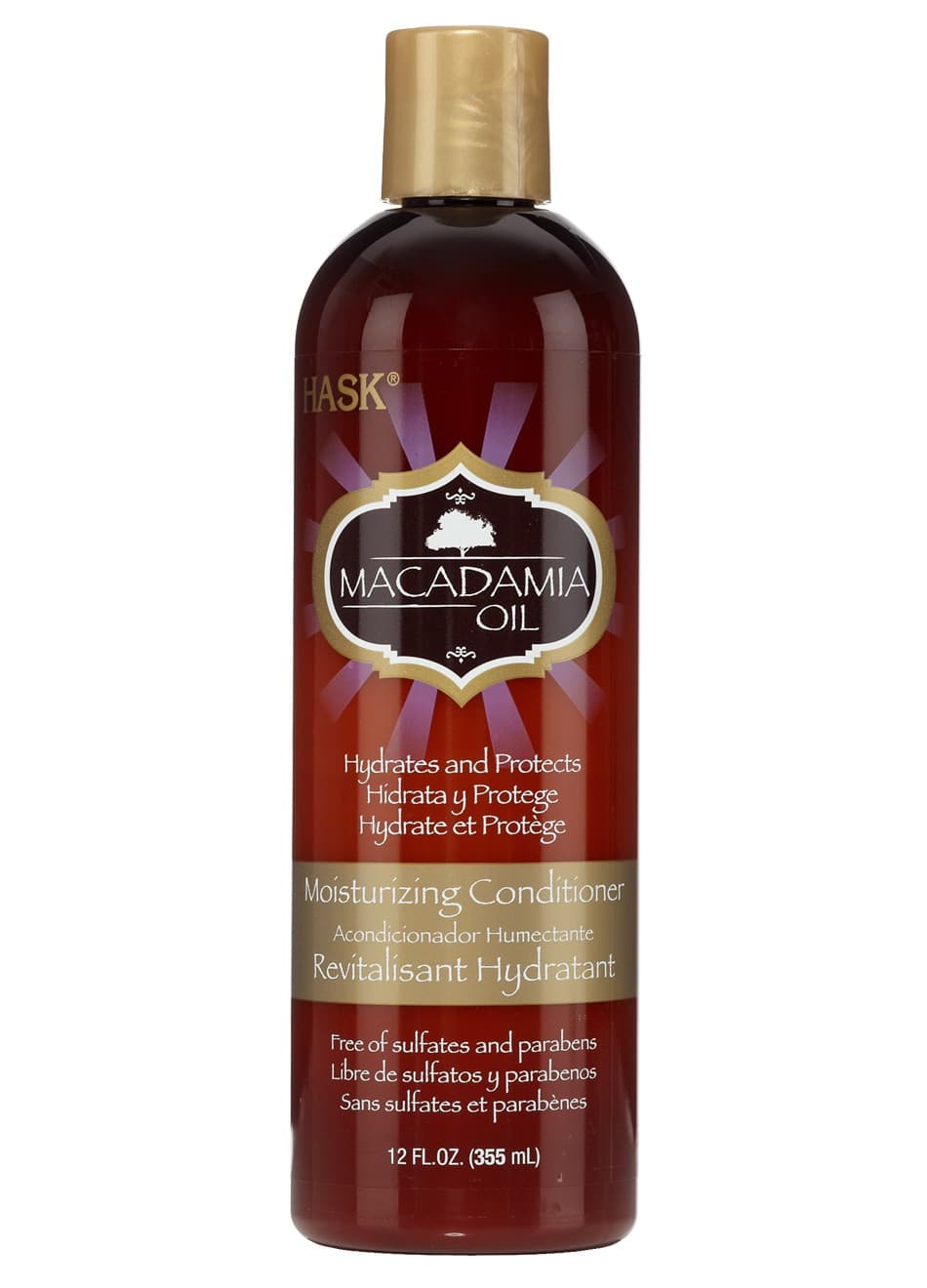 Hask Macadamia Oil Moisturizing Conditioner 355ml