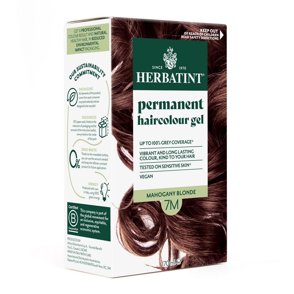 Herbatint Permanent Haircolour Gel 7M Mahogany Blonde 170ml
