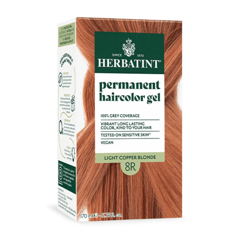 Herbatint Permanent Haircolour Gel 8R Light Copper Blonde 170ml
