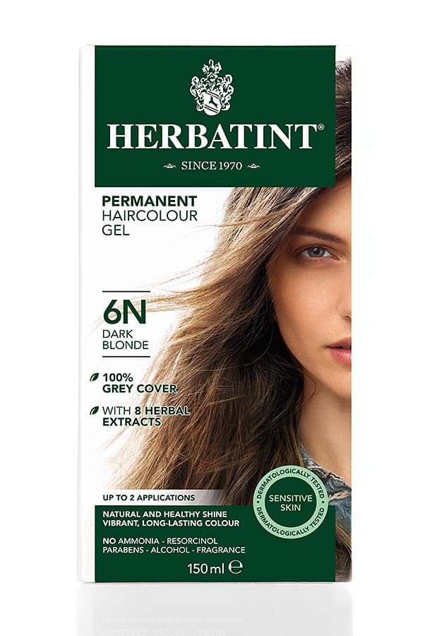 Herbatint Permanent Haircolour Gel Dark Blonde 6N 150ml