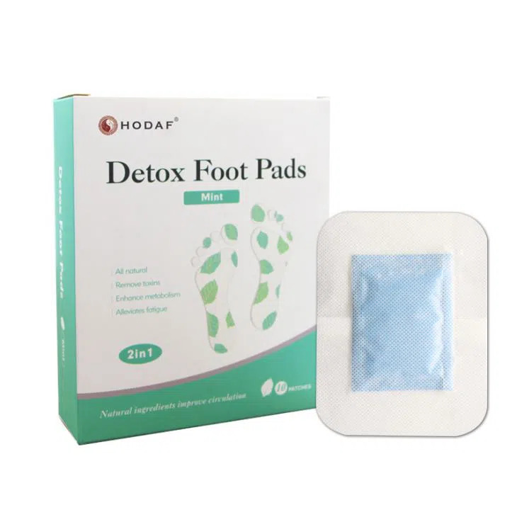 HODAF Detox Foot Pads Mint 10 Patches