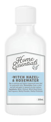 Home Essentials Witch Hazel and Rosewater 200ml
