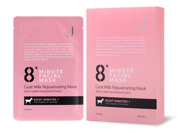 8+ Minute Goat Milk Rejuvenating Facial Mask 7s