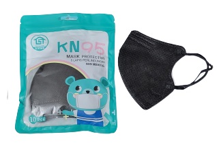 KN95 Kids Face Masks Black