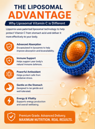 Lippomix Liposomal Vitamin C 1000mg 30 Sachets - Image 3