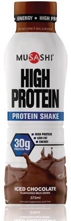 Musashi High Protein Shake Drink Iced-Chocolate 375ml