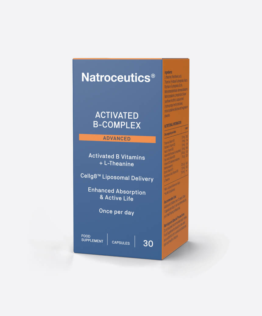 Natroceutics Activated B Complex Advanced 30 Capsules