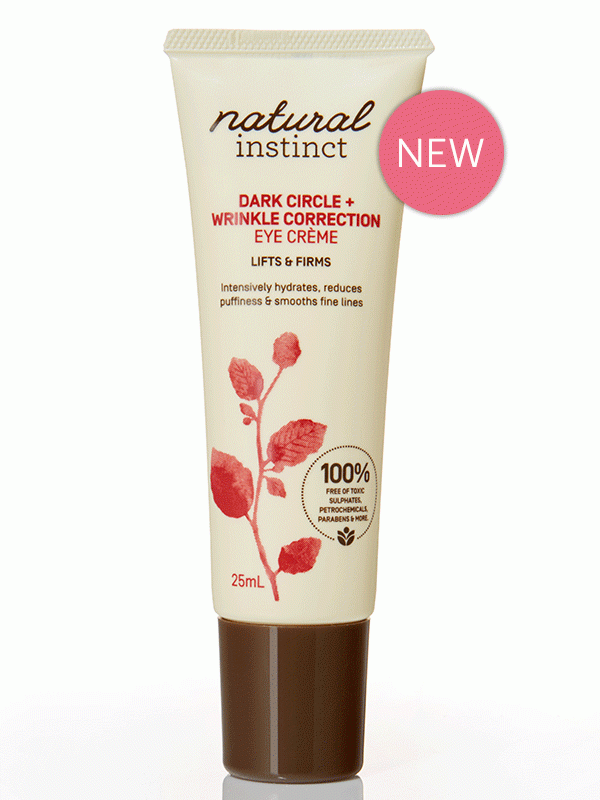 Natural Instinct Dark Circle + Wrinkle Correction Eye Creme 25ml