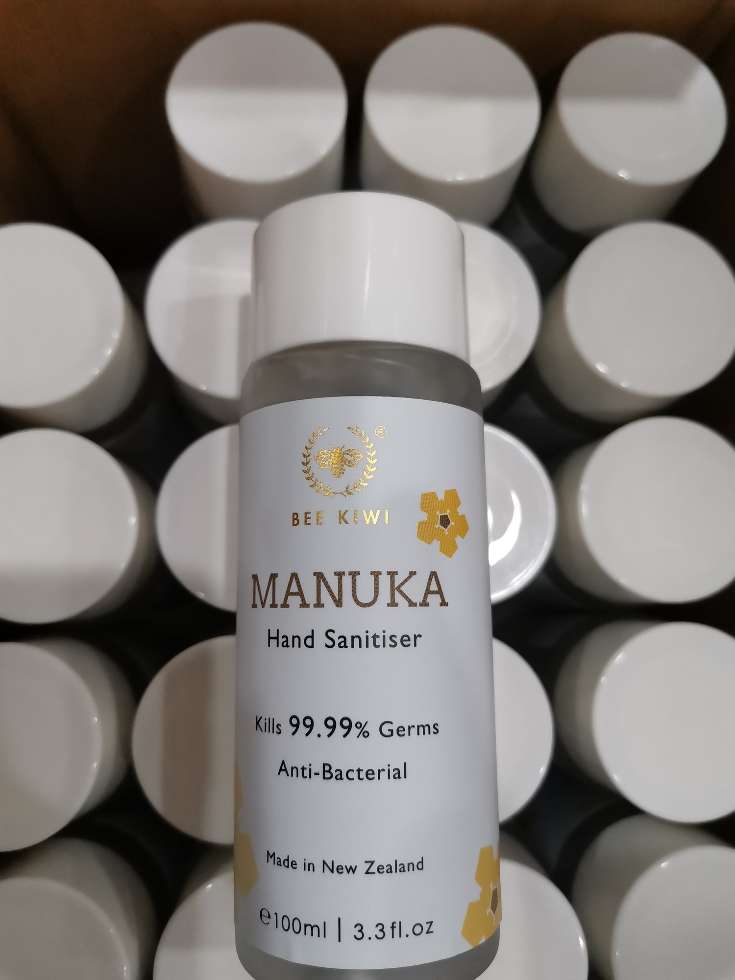 Bee Kiwi Alcohol with Manuka Oil Hand Sanitiser 100ml