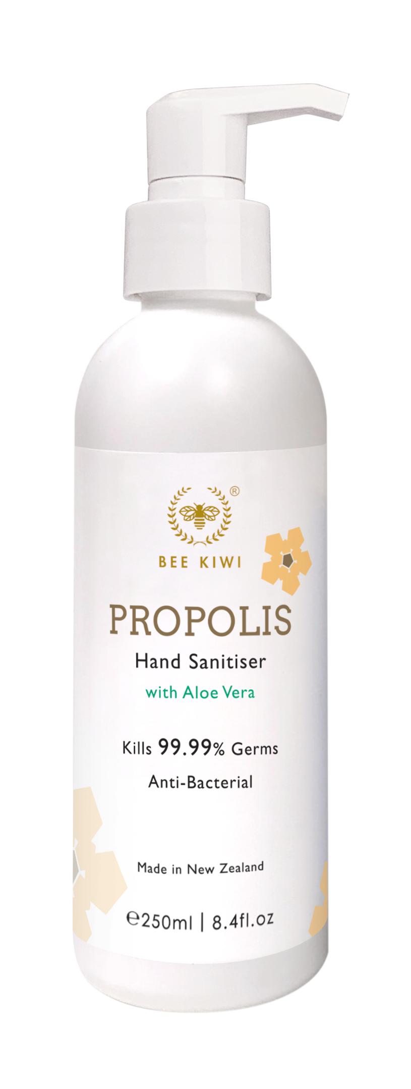 Bee Kiwi Alcohol with Propolis Hand Sanitiser 250ml