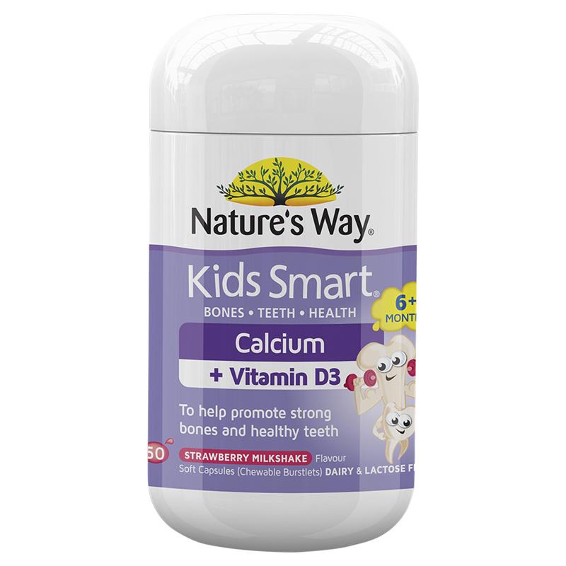 Nature's Way Kids Smart Calcium 50 Burstlets