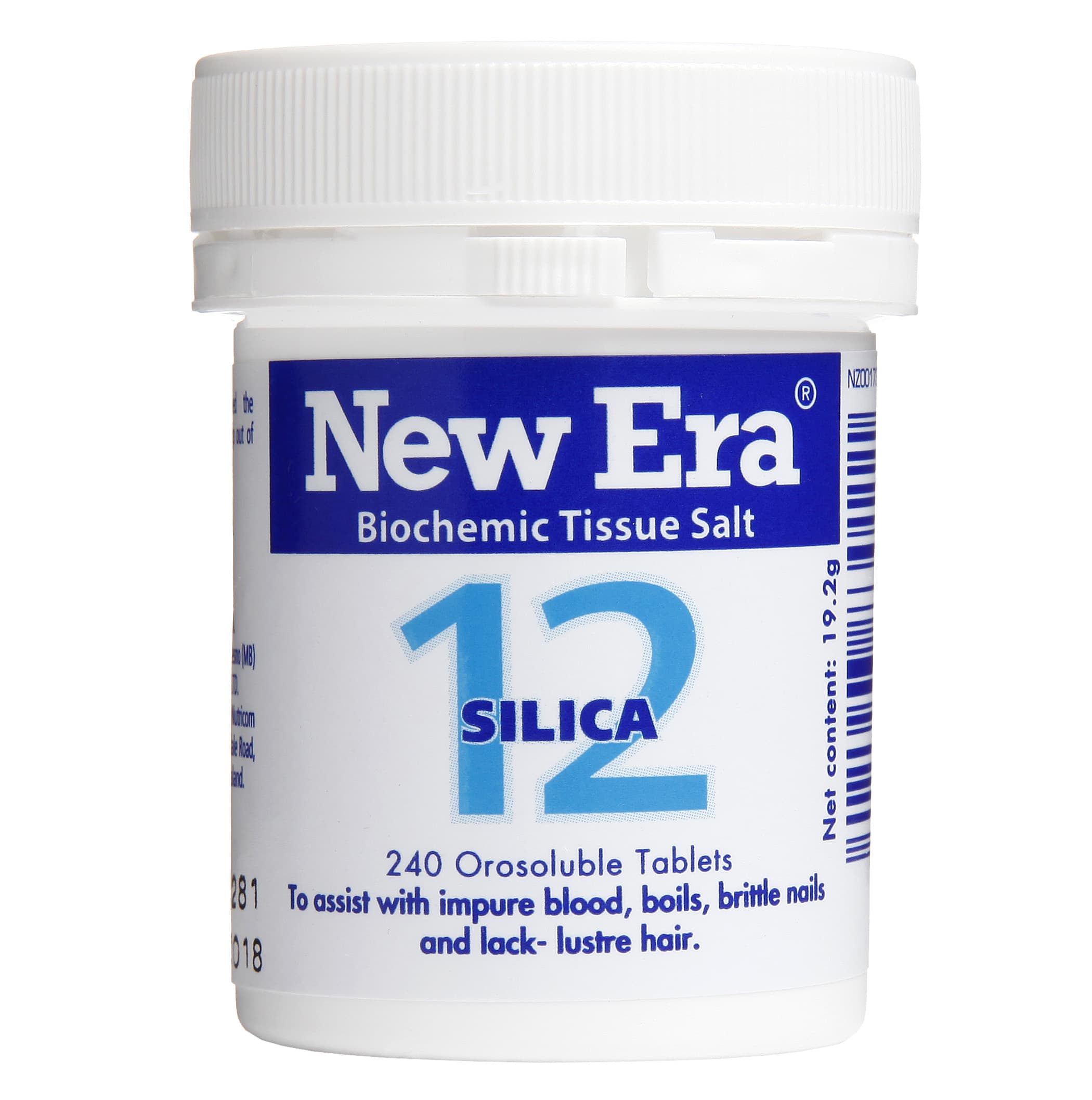 New Era Tissue Salt No.12 Silica 240 Tablets