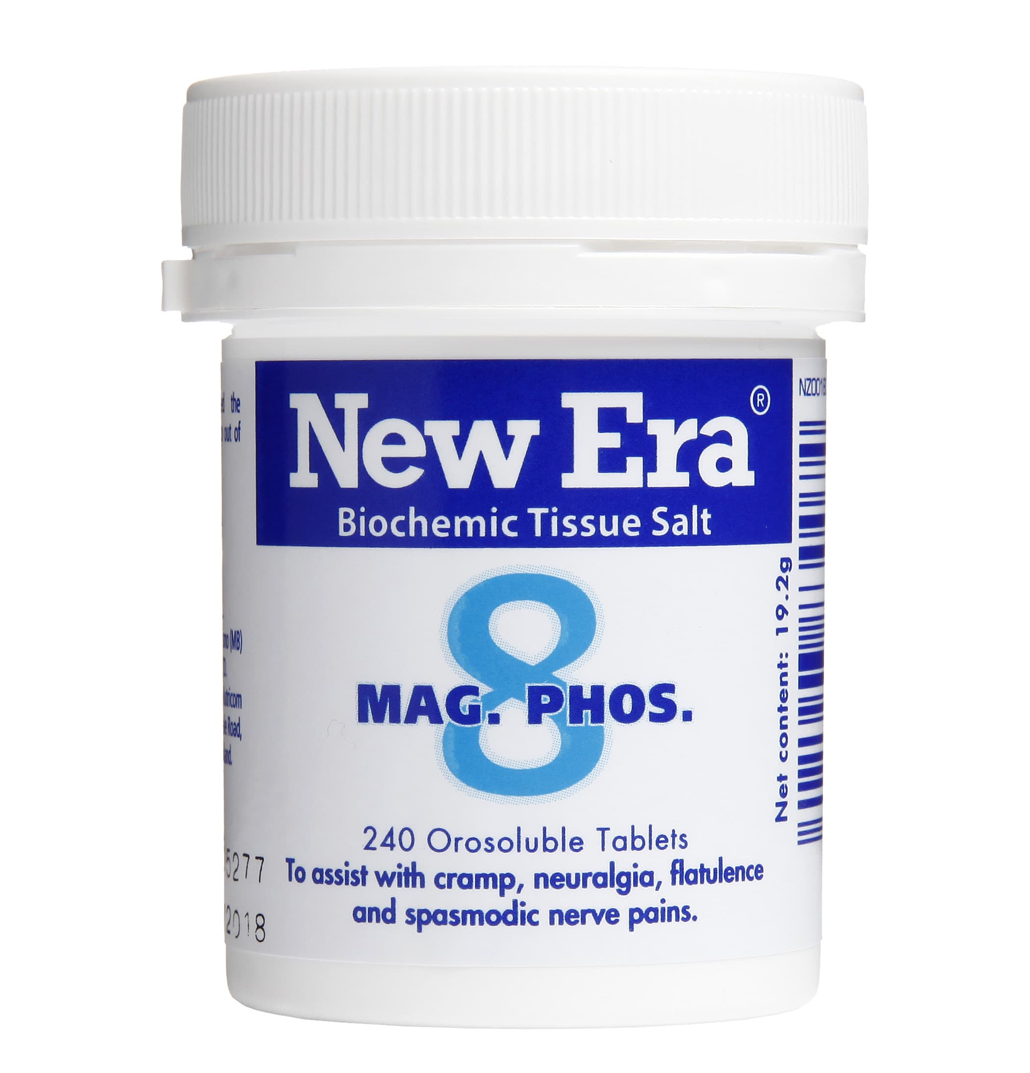 New Era Tissue Salt No.8 Mag. Phos. 240 Tablets