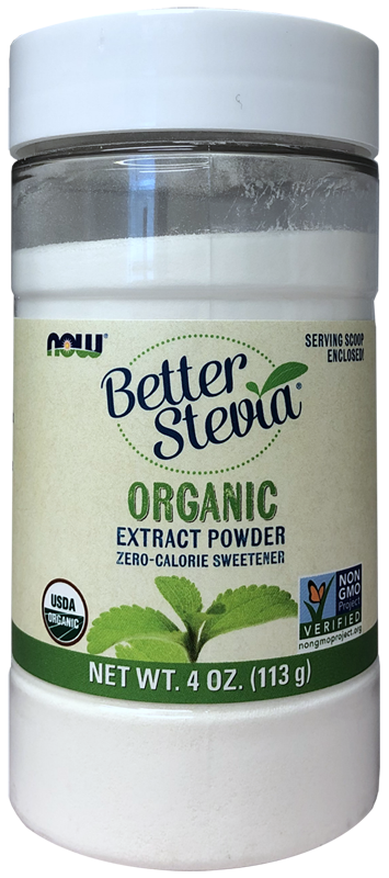 Now Foods BetterStevia® Extract Powder Organic 113g
