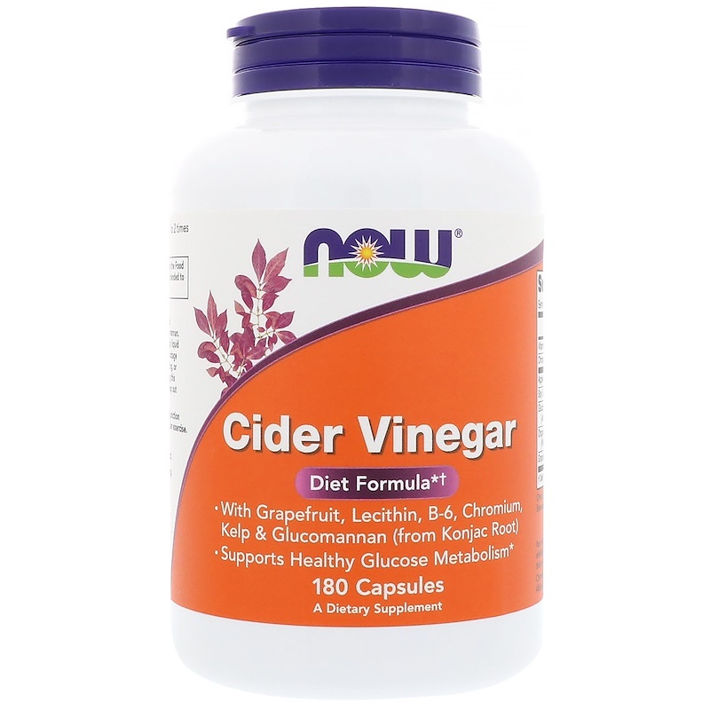 Now Foods Cider Vinegar Diet Formula 180 Capsules