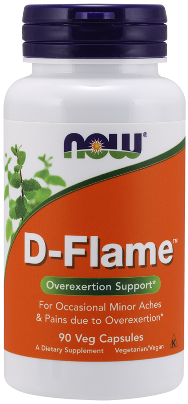 Now Foods D-Flame Overexertion Support 90 Capsules