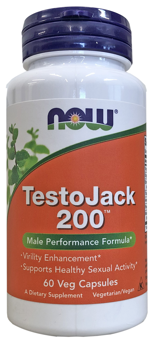 Now Foods TestoJack 200mg 60 Capsules