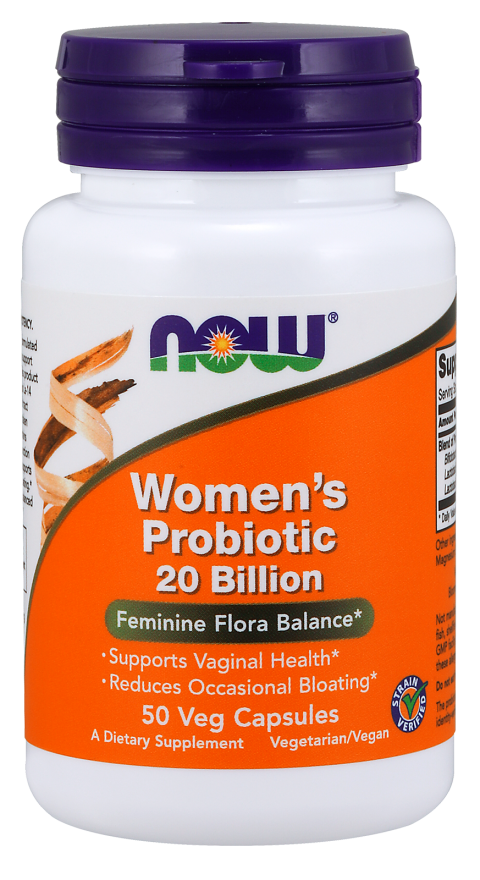 Now Foods Women's Probiotic 20 Billion 50 Capsules