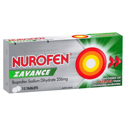 Nurofen Zavance Ibuprofen 200mg Tablets