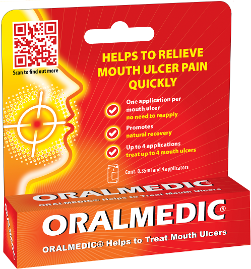 Oralmedic Mouth Ulcer Treatment - 4 applicators